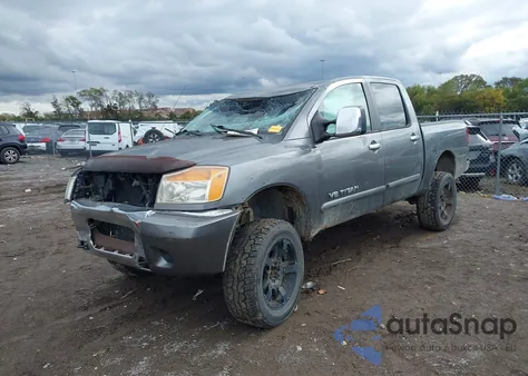 2014 Nissan Titan Sl из США, поврежденный, VIN 1N6BA0EC3EN509578